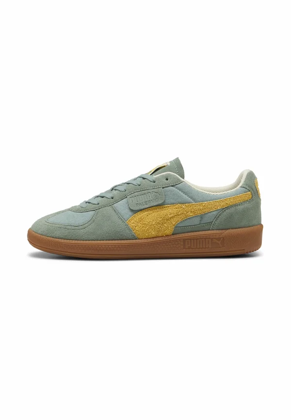 PALERMO WEATHERED - Sneaker low - green moon sunny yellow