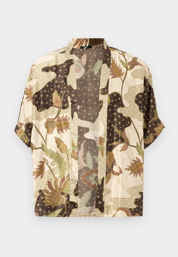 PALI KIMONO UNISEX - Leichte Jacke - slate ivory