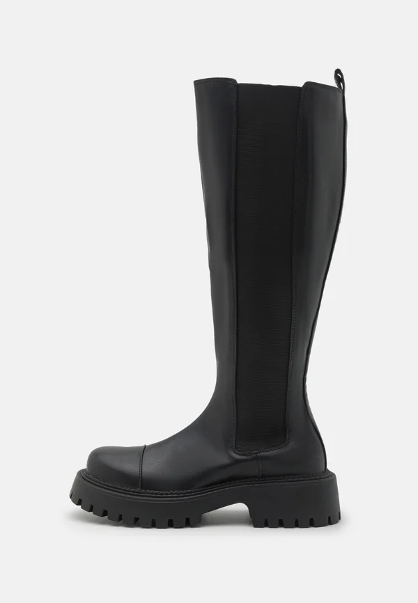 PALMZ - Plateaustiefel - black