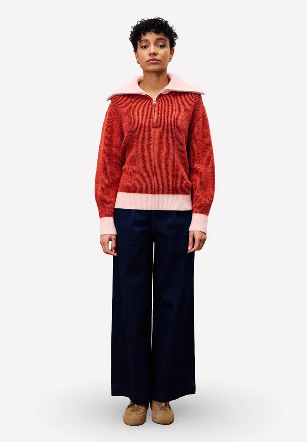 PALOMA - Strickpullover - rouge