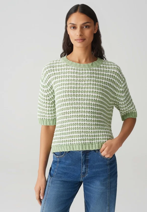 PALVADORA - Strickpullover - green glow