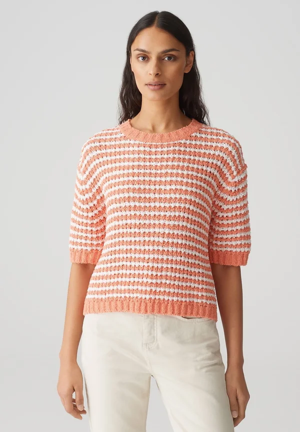 PALVADORA - Strickpullover - pale orange