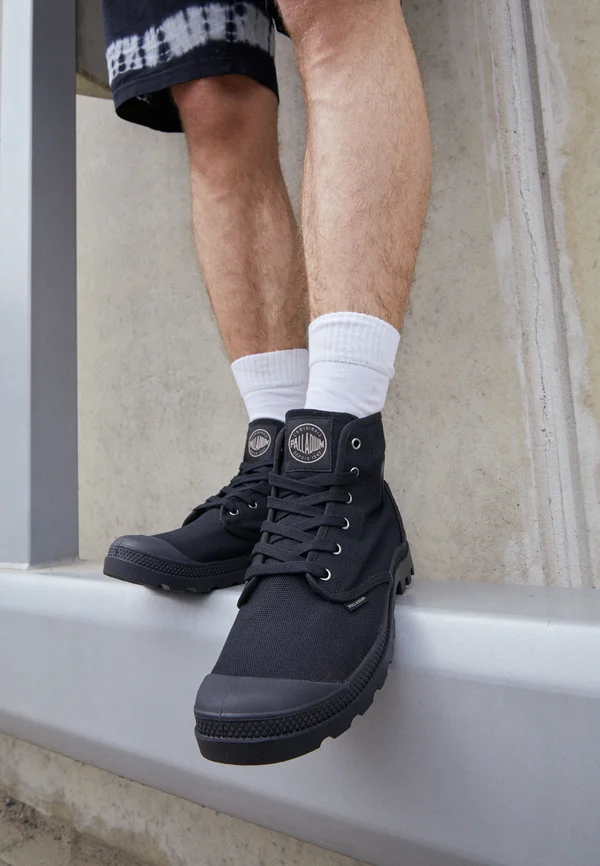 PAMPA  - Schnürstiefelette - black