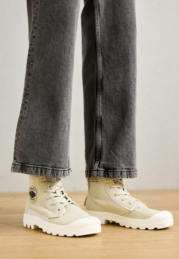 PAMPA UNDERLAYER - Schnürstiefelette - eucalyptus