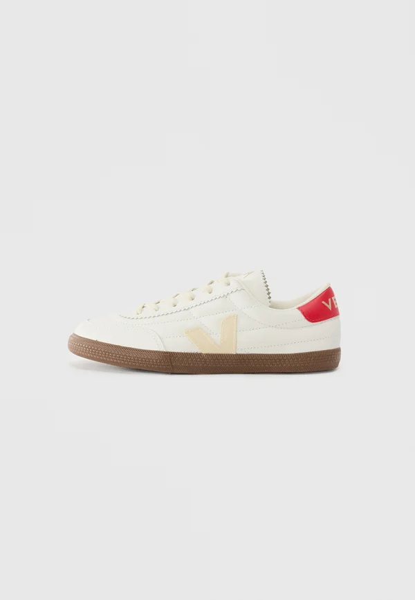 PANENKA - Sneaker low - white/pierre/pekin/bark
