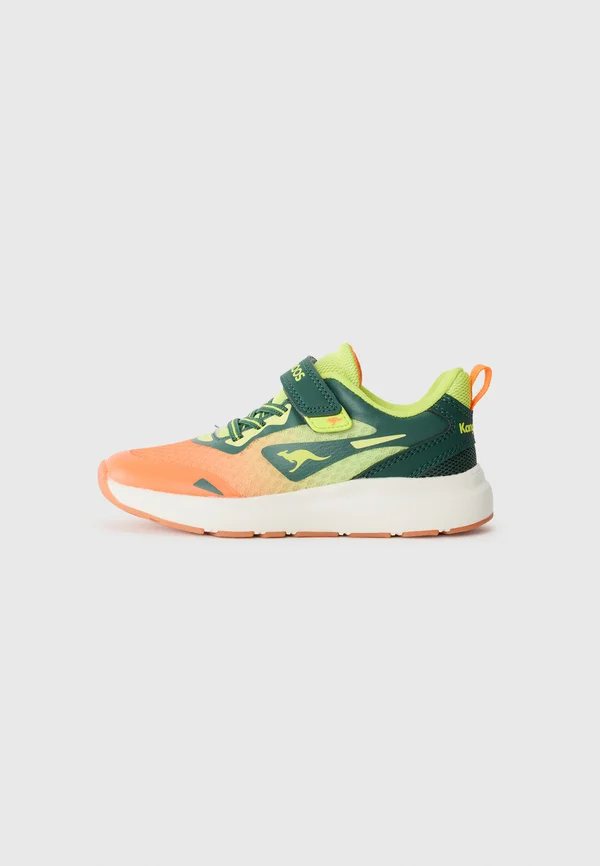 PANG UNISEX - Sneaker low - deep emeraldt/solar orange