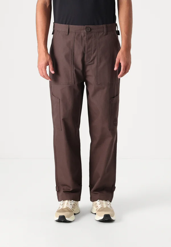 PANT - Jeans Straight Leg - chocolate brown