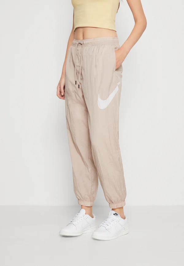 PANT - Jogginghose - diffused taupe/white