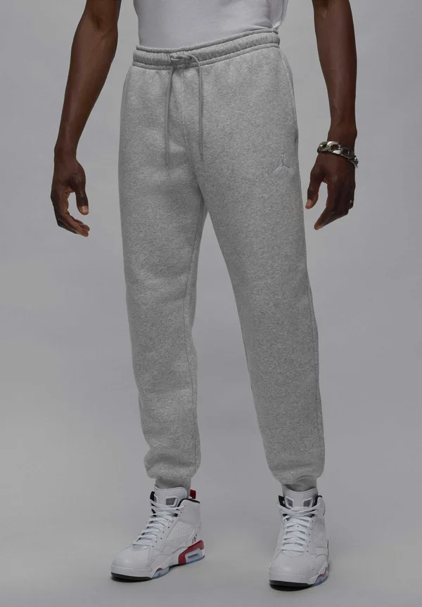 PANT - Jogginghose - grey heather/white