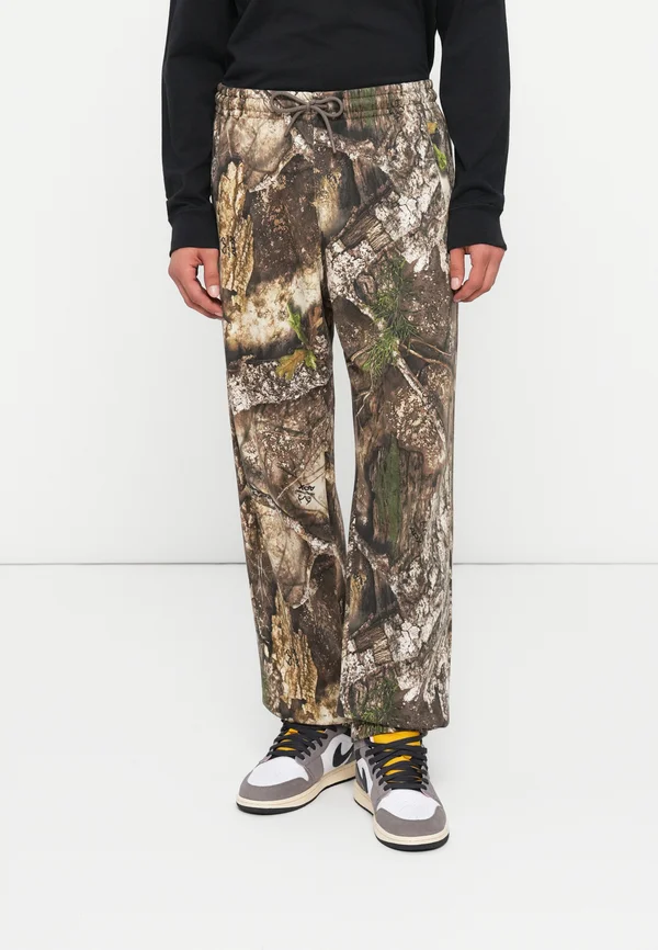 PANT - Jogginghose - olive/black