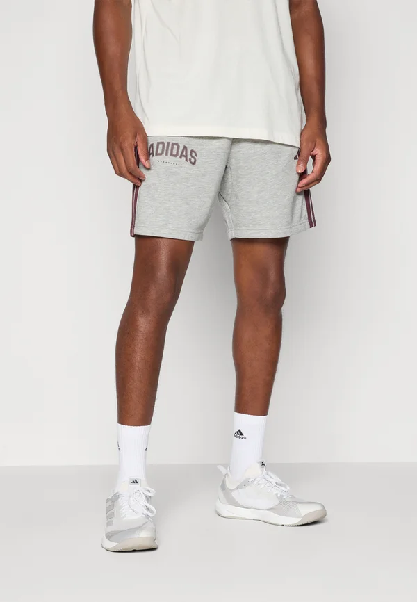 PANT - Kurze Sporthose - medium grey heather