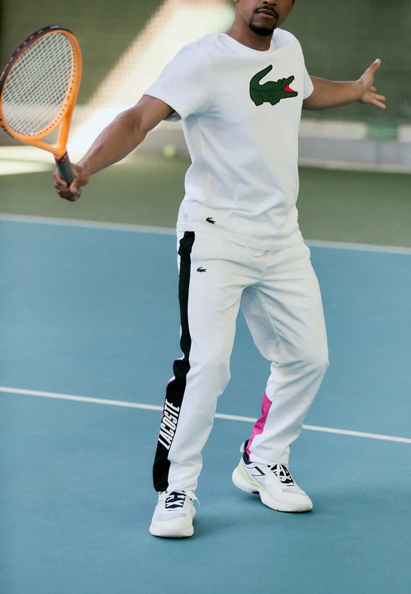 PANT LCST FC - Jogginghose - white/black/malva