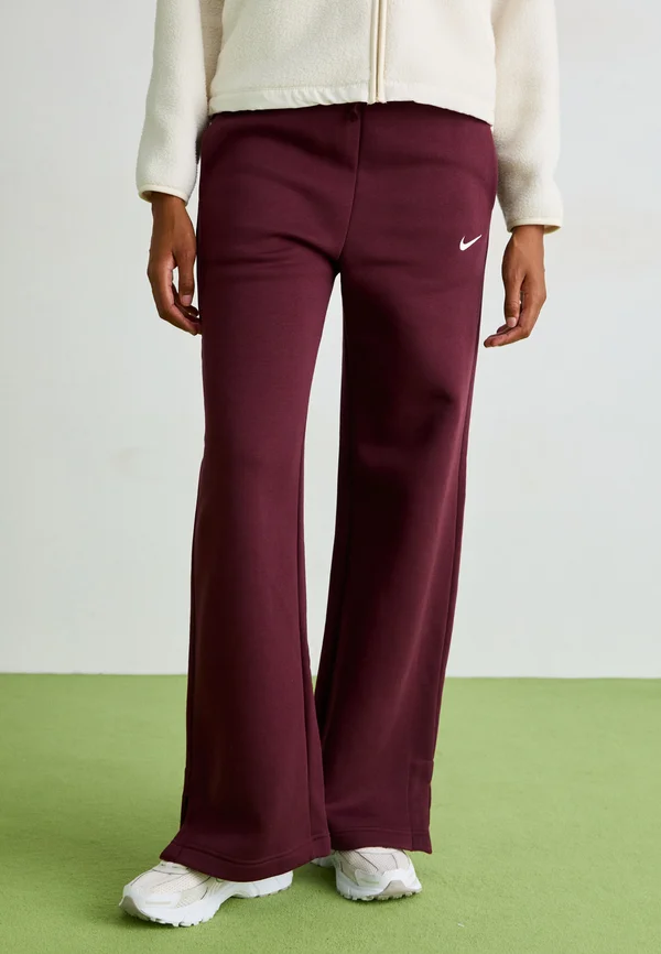 PANT WIDE  - Jogginghose - burgundy crush