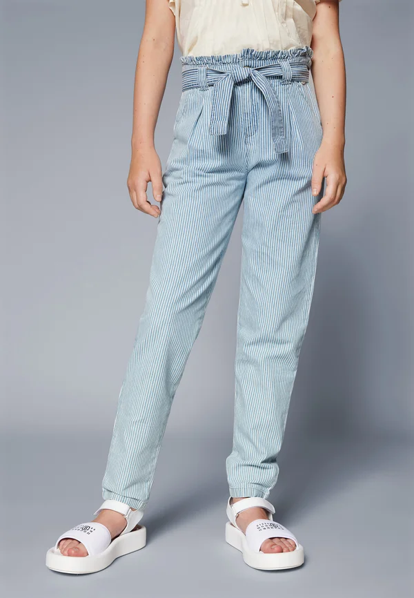 PANTALON - Stoffhose - bleu azur