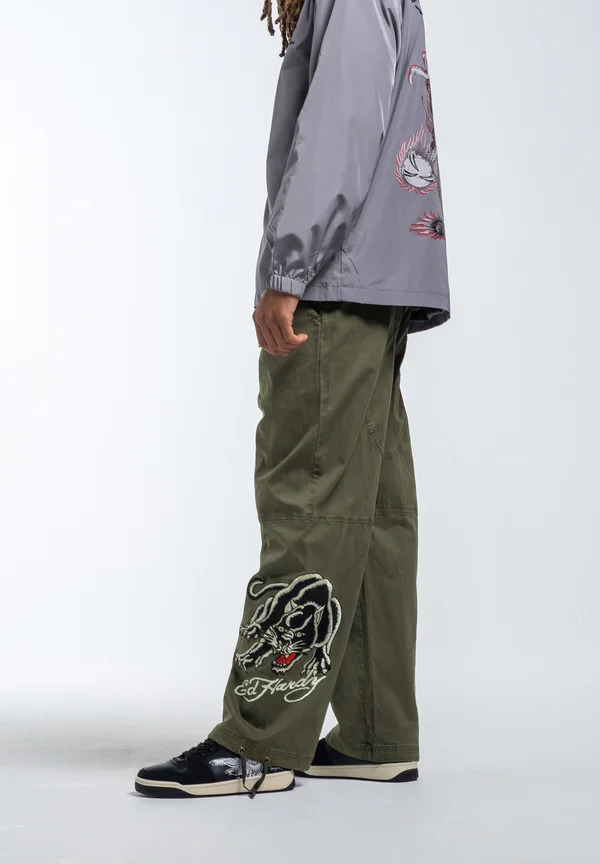 PANTHER  TECH - Jogginghose - green
