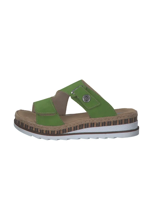 Pantolette flach - applegreen