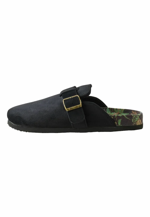 Pantolette flach - black