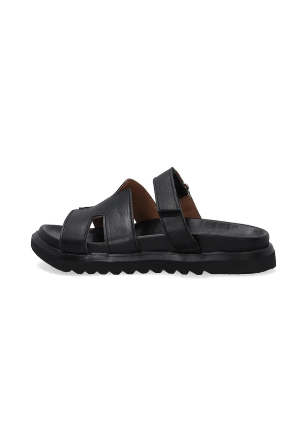 Pantolette flach - black