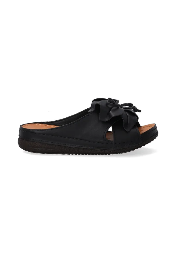 Pantolette flach - black