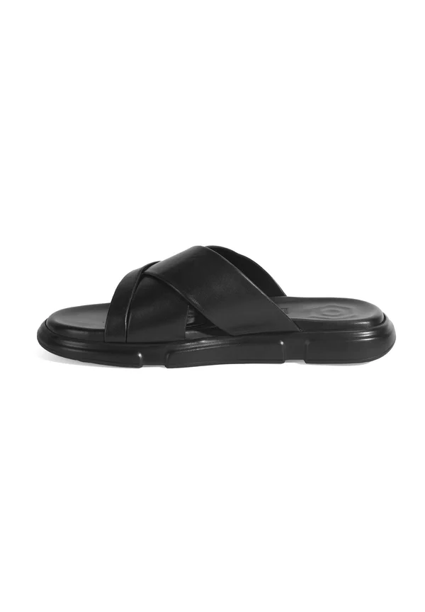 Pantolette flach - black