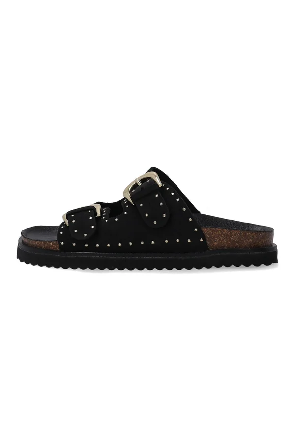 Pantolette flach - black