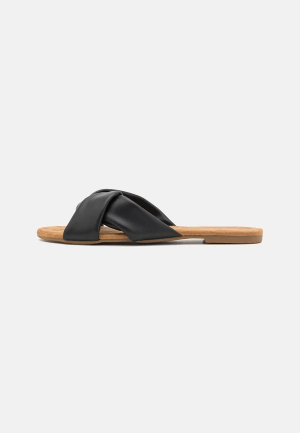 Pantolette flach - black