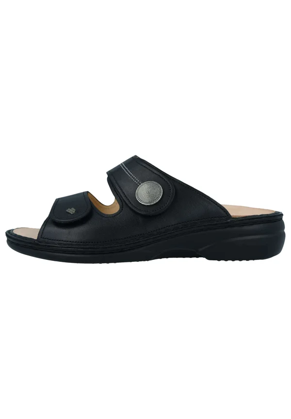 Pantolette flach - black