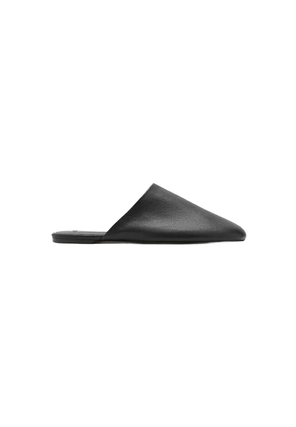 Pantolette flach - black