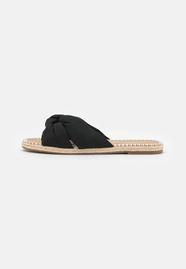 Pantolette flach - black