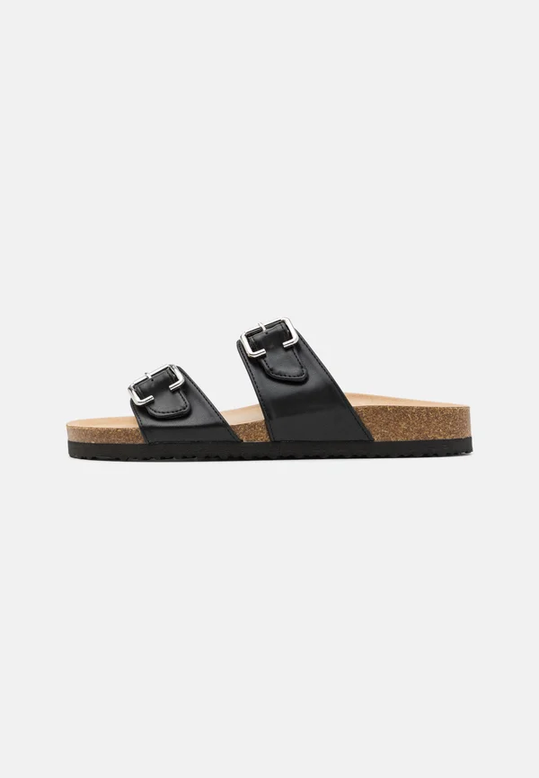 Pantolette flach - black