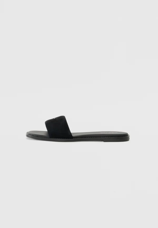 Pantolette flach - black