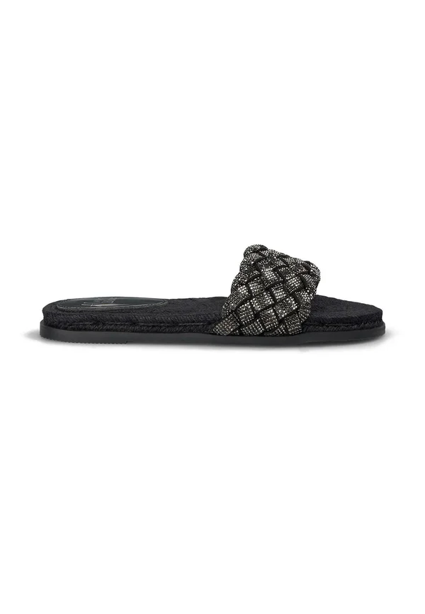 Pantolette flach - black