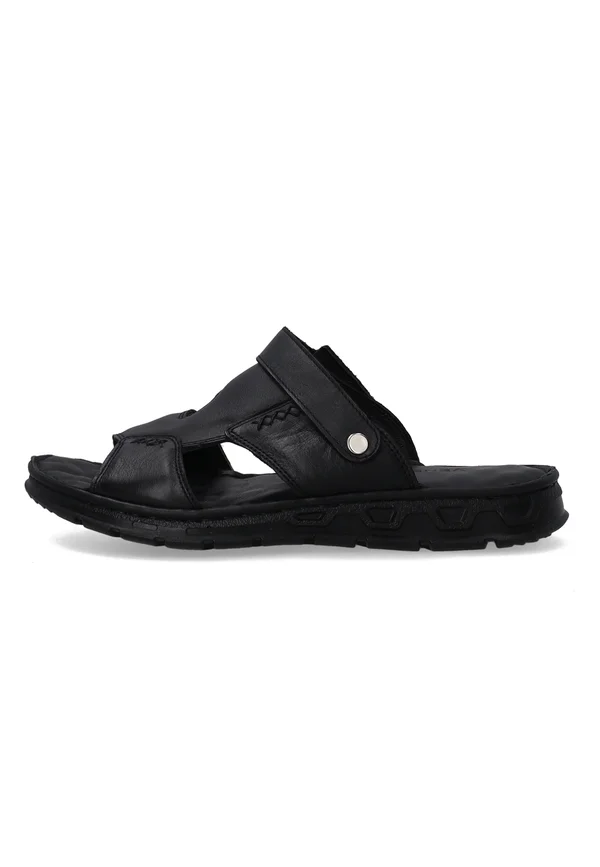 Pantolette flach - black