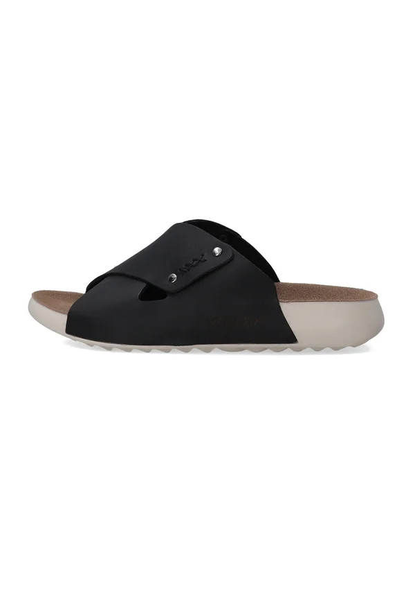 Pantolette flach - black