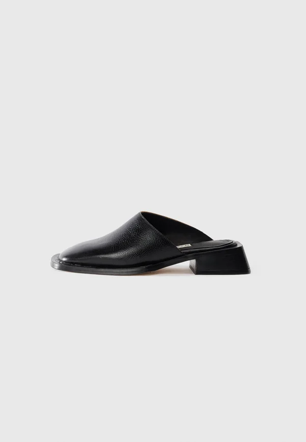 Pantolette flach - black