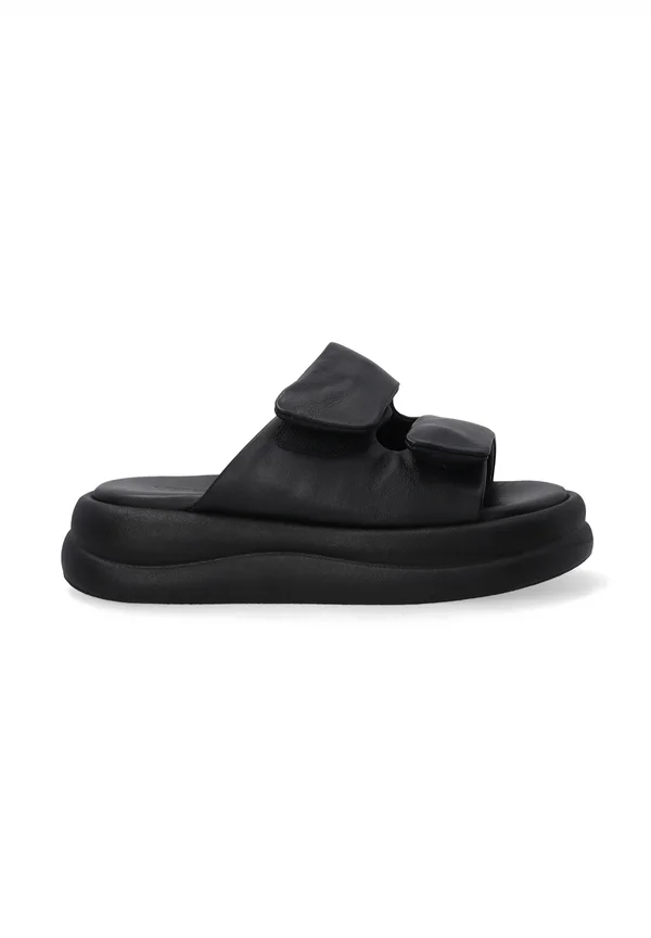 Pantolette flach - black