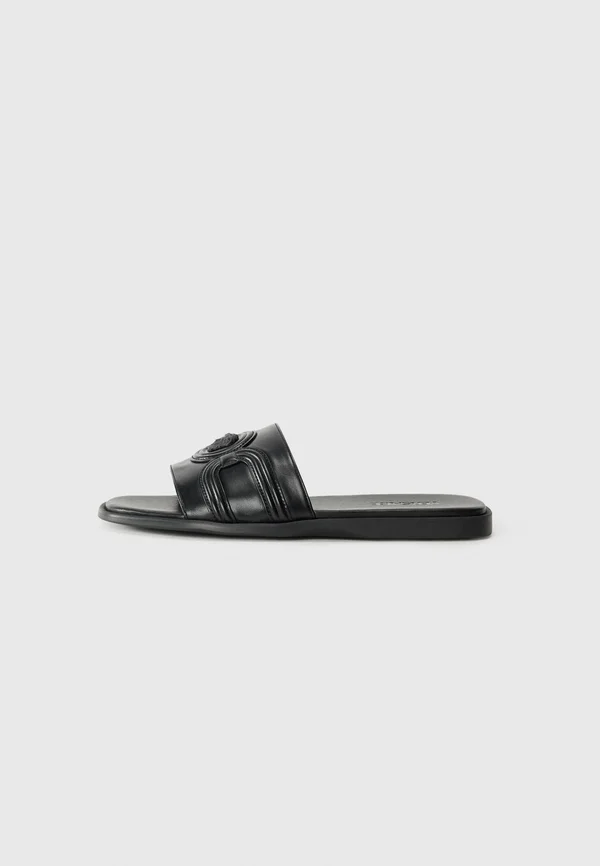 Pantolette flach - black