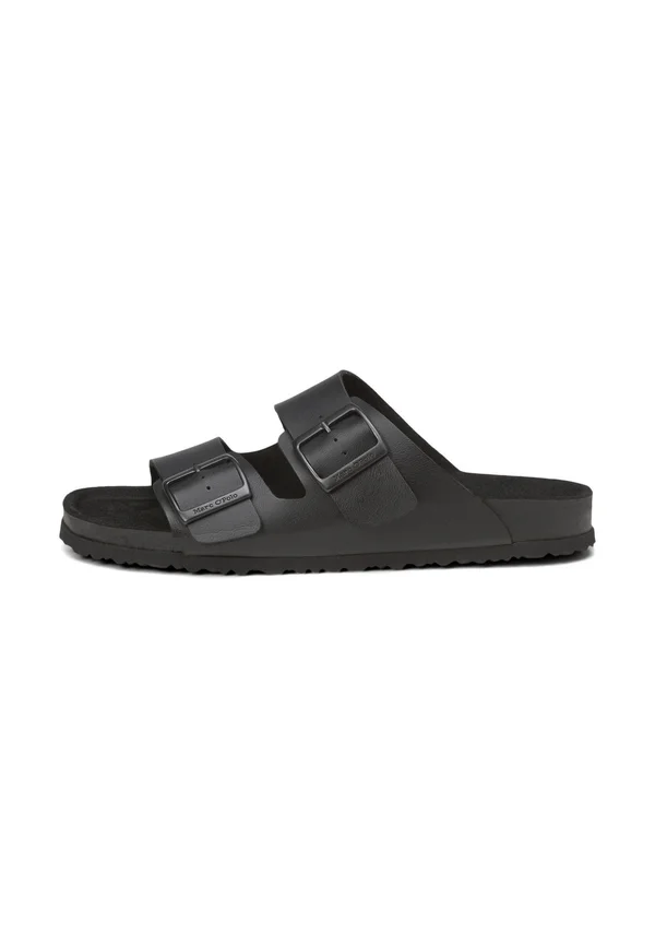 Pantolette flach - black