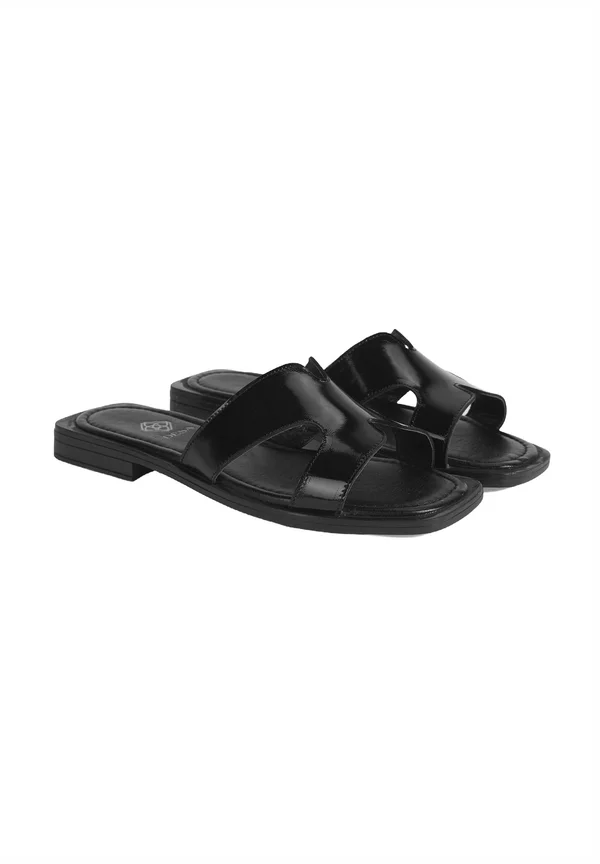 Pantolette flach - black
