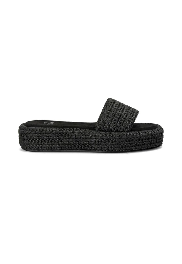 Pantolette flach - black