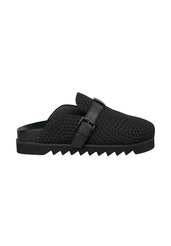 Pantolette flach - black