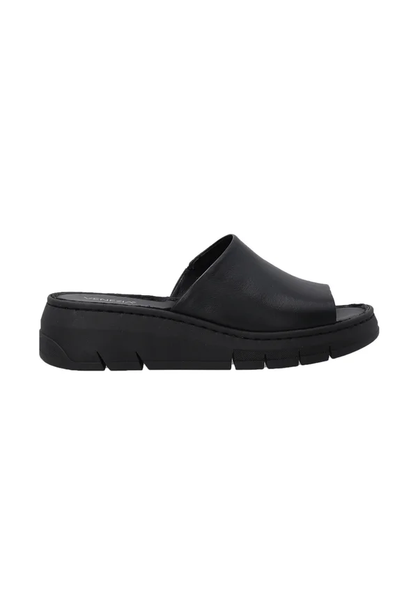 Pantolette flach - black