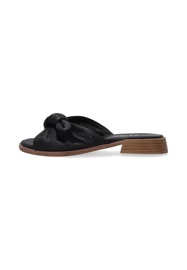 Pantolette flach - black