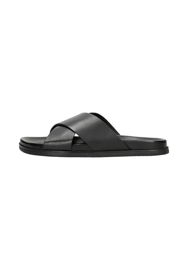 Pantolette flach - black