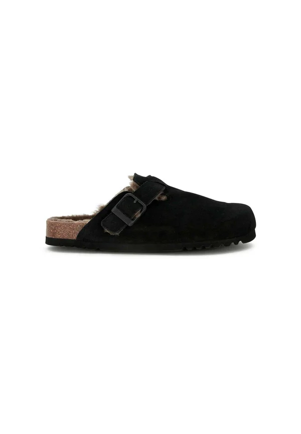 Pantolette flach - black