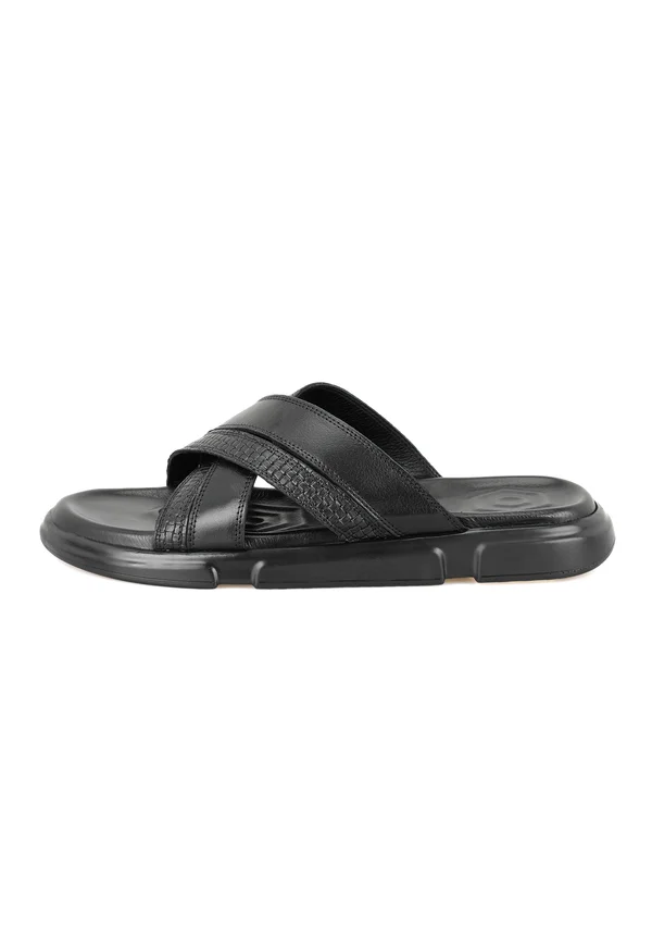 Pantolette flach - black