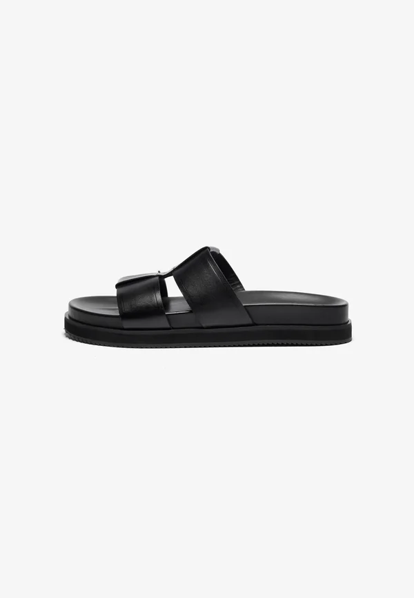 Pantolette flach - black