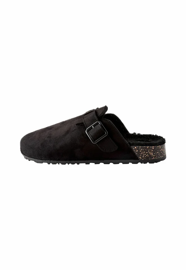 Pantolette flach - black