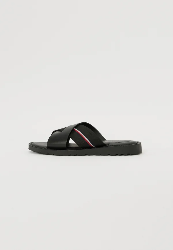 Pantolette flach - black
