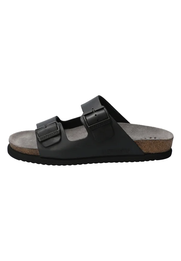 Pantolette flach - black